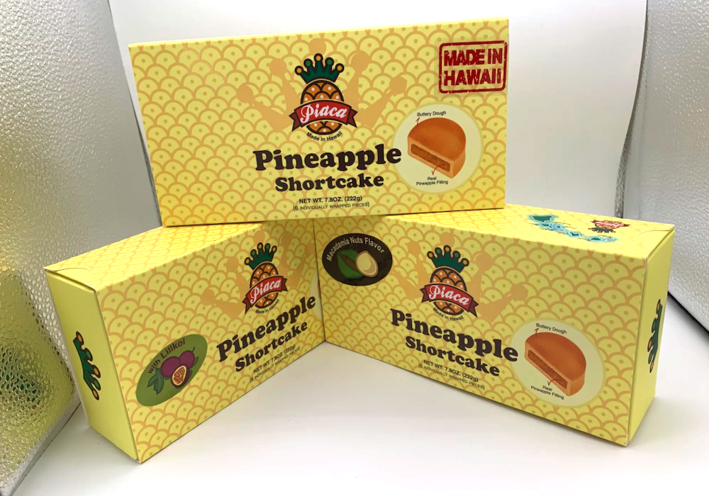 Piaca Pineapple Shortcrust Pastry 6 Pieces Variety Pack